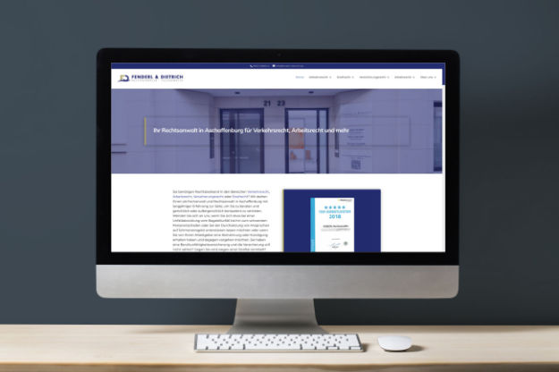 Fenderl & Dietrich Rechtsanwälte - Neue Webseite