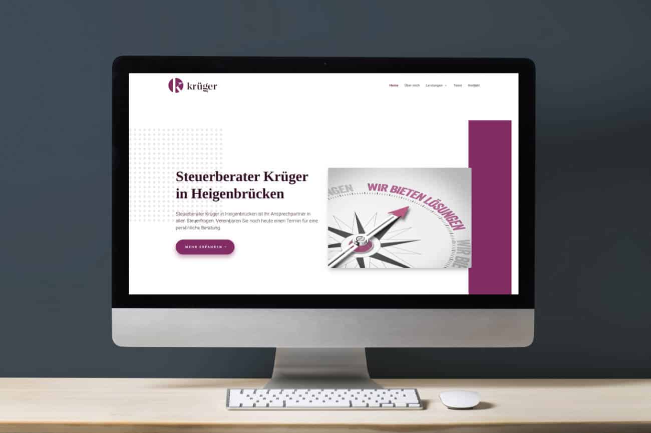 Orthopädie Päckert und Kaltenhäuser in Elsenfeld - schlichtes und modernes Webdesign